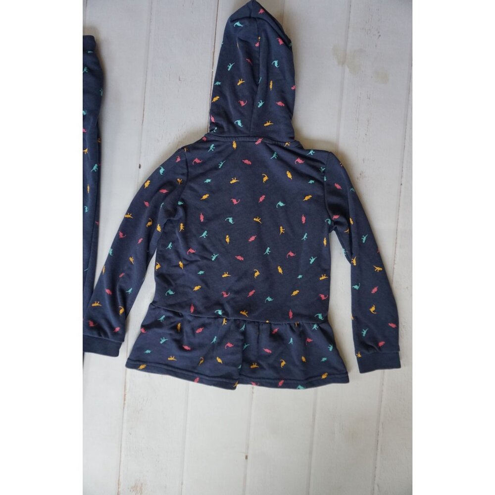Lily & Dan Girls Navy Hoodie & Joggers Set – Size M - Picture 8 of 8
